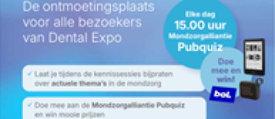 Bekijk alvast het volledige programma van Mondzorgalliantie Lounge tijdens de Dental Expo!